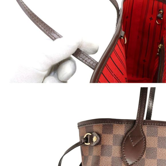 Louis Vuitton Damier Neverfull PM Ebene N51109 Brown - Picture 8 of 8